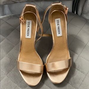 Steve Madden Rose Gold heels
